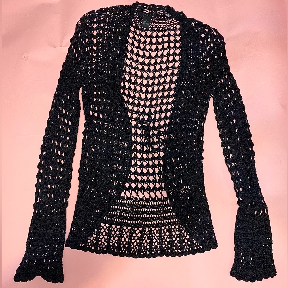🚫SOLD🚫 hand crochet cardigan